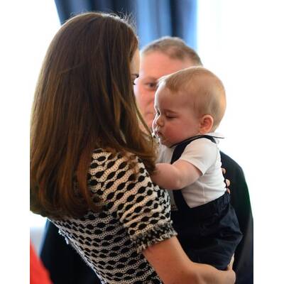 Herzogin Kate und Baby George