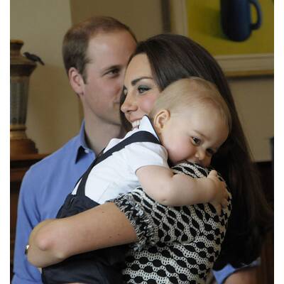 Prinz George wird ein Jahr alt: Seine schönsten Bilder