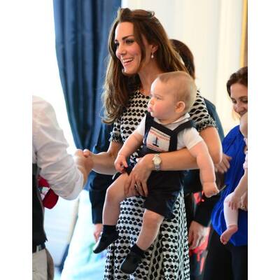 Herzogin Kate und Baby George