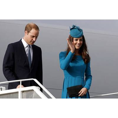 Herzogin Kate, Prinz William & Baby George: Abschied von Australien