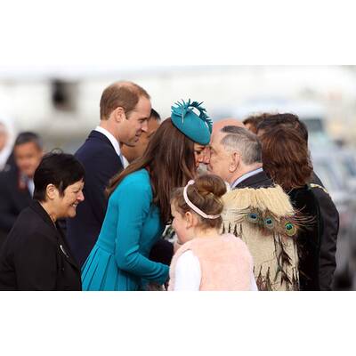 William & Kate am Palmsonntag in Dunedin 