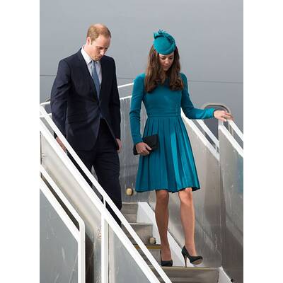 William & Kate am Palmsonntag in Dunedin 