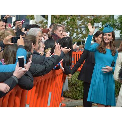 William & Kate am Palmsonntag in Dunedin 