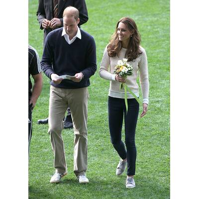 William & Kate am Palmsonntag in Dunedin 