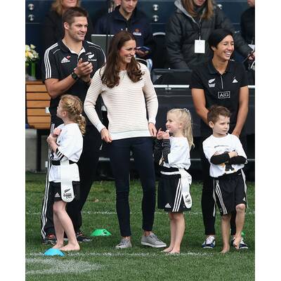 William & Kate am Palmsonntag in Dunedin 