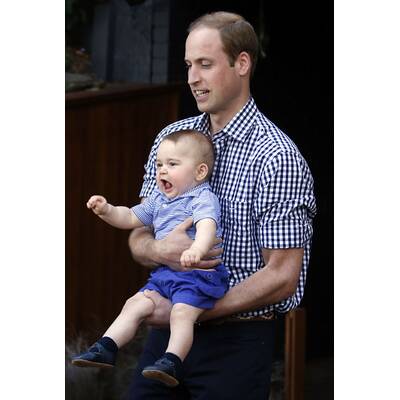Prinz George wird ein Jahr alt: Seine schönsten Bilder