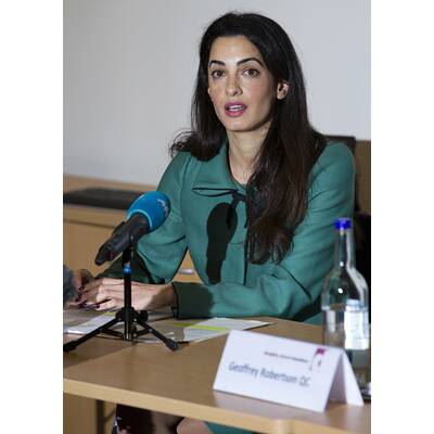 Amal Alamuddin im Style-Check