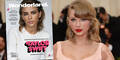 Taylor Swift am Cover von Wonderland