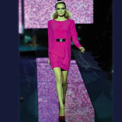 Herbst/Wintermode in Fuchsia