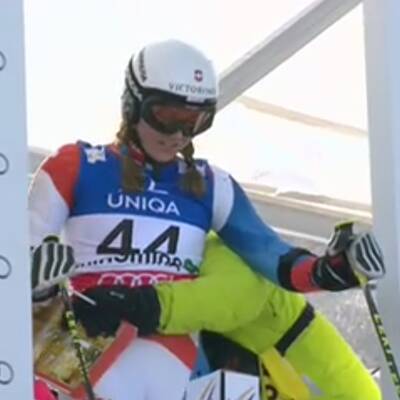 Die Bilder des Damen Riesentorlaufes