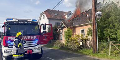 Feuer in Haus Wildon
