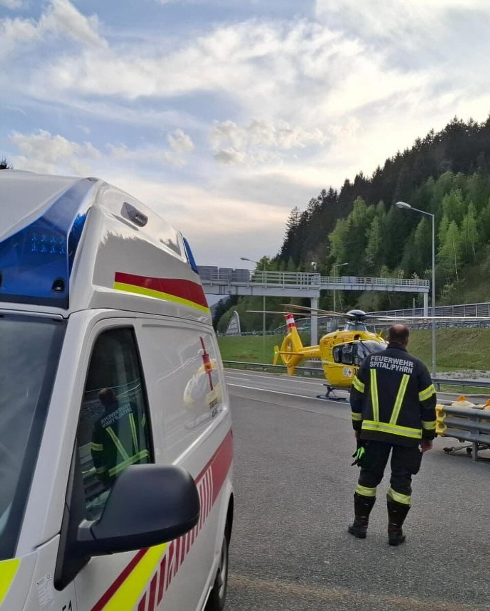 Unfall Bosrucktunnel