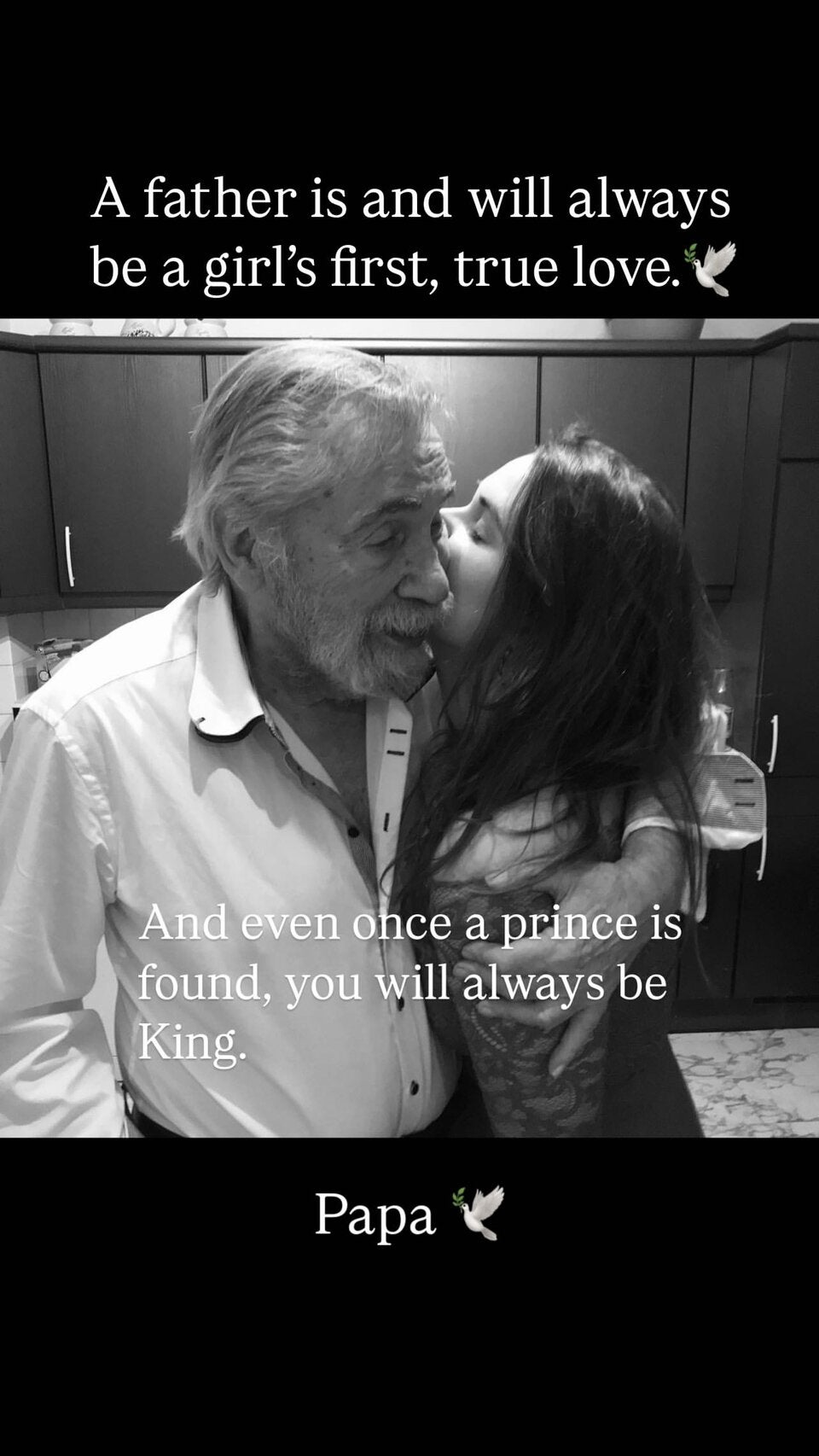 Roxanne Rapp trauert um ihren Vater