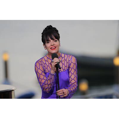 Lily Allens Outfitflop in Cannes