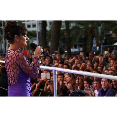 Lily Allens Outfitflop in Cannes