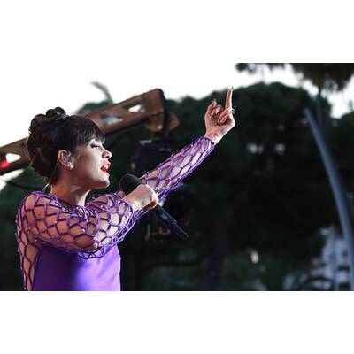 Lily Allens Outfitflop in Cannes