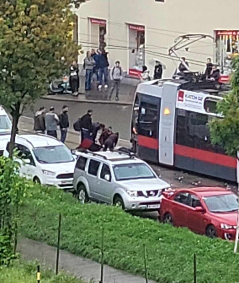 taborstraße motorrad crash