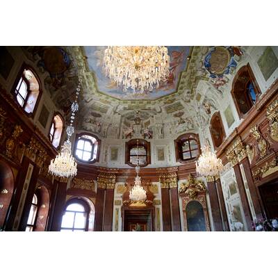 Stargäste beim First Ladies Luncheon im Belvedere