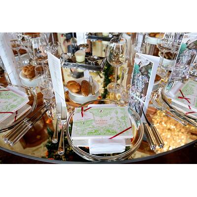 Stargäste beim First Ladies Luncheon im Belvedere