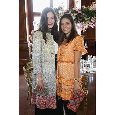 Stargäste beim First Ladies Luncheon im Belvedere