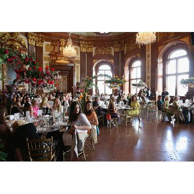 Stargäste beim First Ladies Luncheon im Belvedere