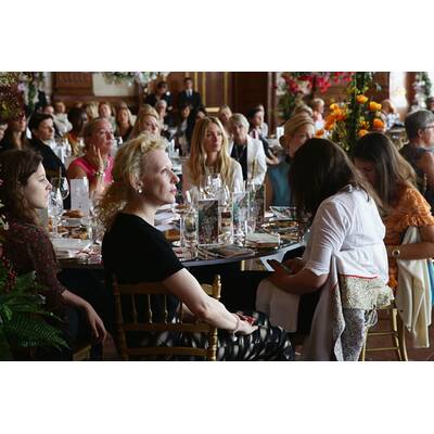 Stargäste beim First Ladies Luncheon im Belvedere