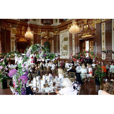 Stargäste beim First Ladies Luncheon im Belvedere