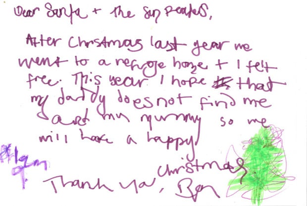 Die rührenden Briefe von Heimkindern an Santa Claus