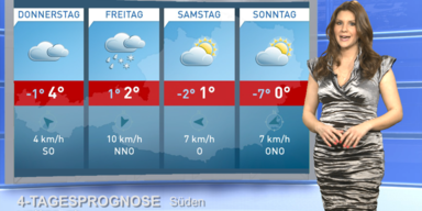 Die 4-Tagesprognose