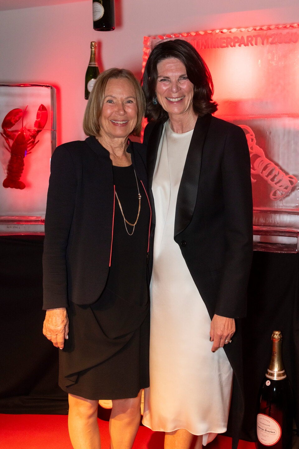 Sibylle Beckenbauer mit Ursula Schelle-Müller 