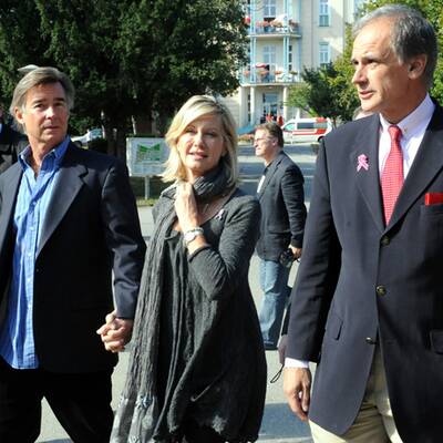 Kampf gegen Brustkrebs Olivia Newton John in Wien