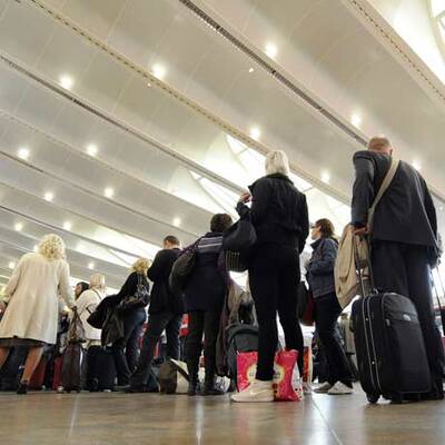 Wien-Schwechat lahm gelegt