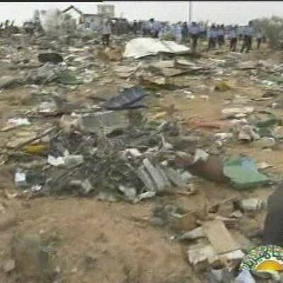 Flugzeugabsturz in Libyen
