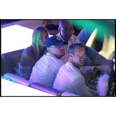 Leo DiCaprio & Bar Refaeli auf Sardinien