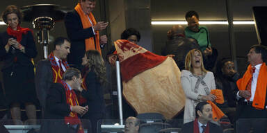 Royale Fußballfreude