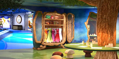 Erstes Schiff mit Wildwasserbahn