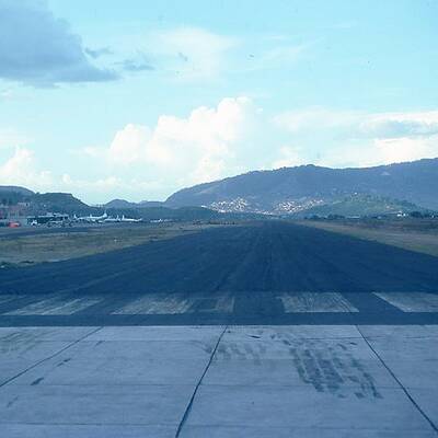 Funchal Airport auf Madeira / Portugal