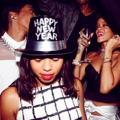 Rihanna feierte wilde Silvester-Fete mit Cara Delevingne