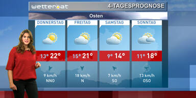 Die 4-Tagesprognose