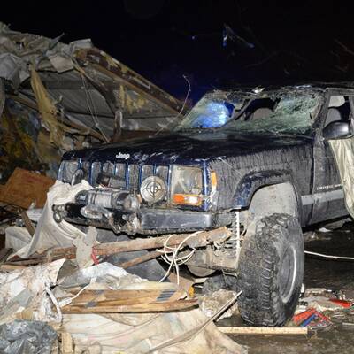 Spur der Verwüstung