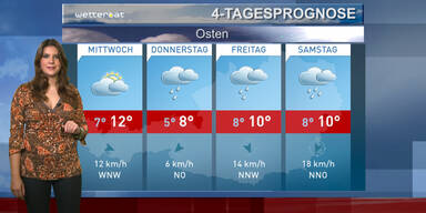 Die 4-Tagesprognose