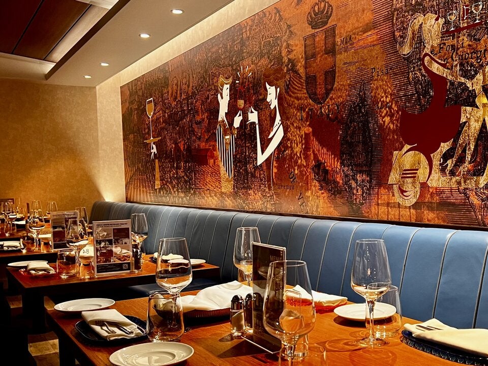 Das Restaurant Archipelago an Bord der Costa Toscana