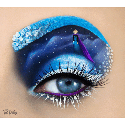 Kunst am Auge von Tal Peleg