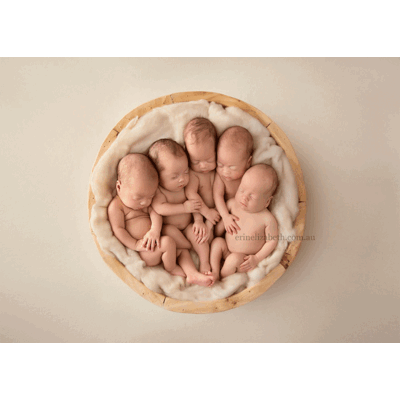 #surprisedbyfive - Australierin von Fünflingen überrascht