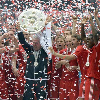Alaba feiert mit Bayern Meistertitel