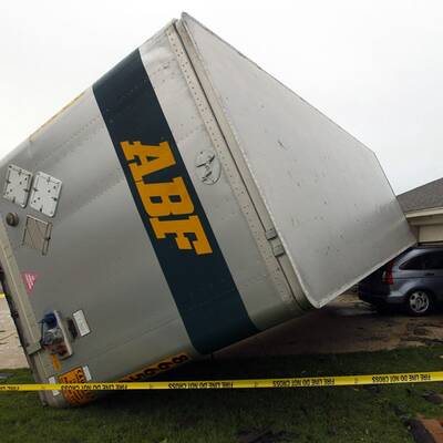 Verwüstung durch Tornados in Texas