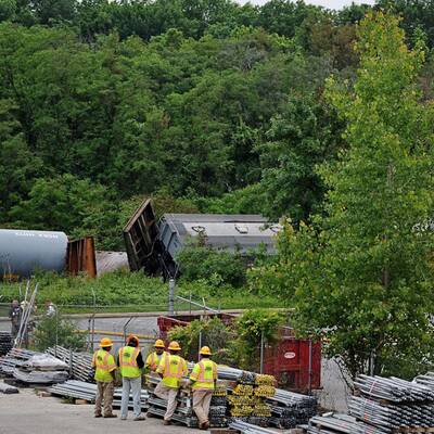 Zugsunglück in Maryland