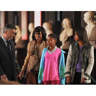 Michelle Obama: Stilsicher in Europa