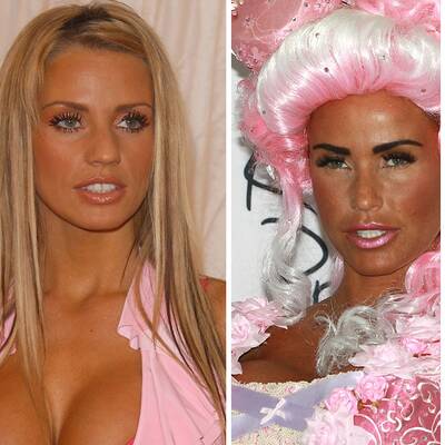 Stars mit zu viel Make-up