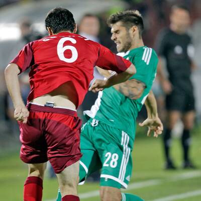 Die Bilder von Dila Gori gegen Rapid Wien